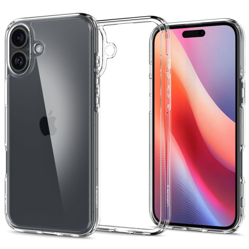Husa pentru iPhone 16 - Spigen Ultra Hybrid (ACS08197) - Clear