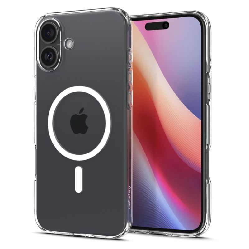 Husa pentru iPhone 16 Plus - Spigen Liquid Crystal MagSafe (ACS08388) - Clear