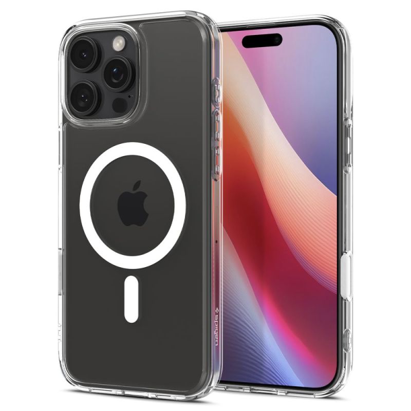 Husa pentru iPhone 16 Pro - Spigen Ultra Hybrid T MagSafe (ACS08512) - White