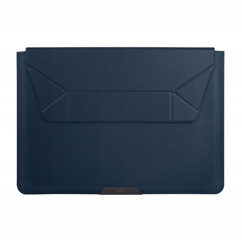 Husa pentru Laptop 14″ Stand - UNIQ Oslo - Navy Blue