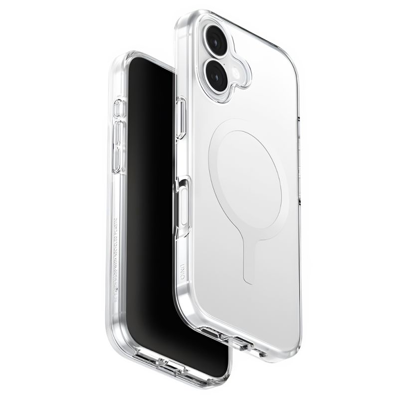 Husa pentru iPhone 17 - UNIQ Clario MagClick™ Eco-Friendly - Clear